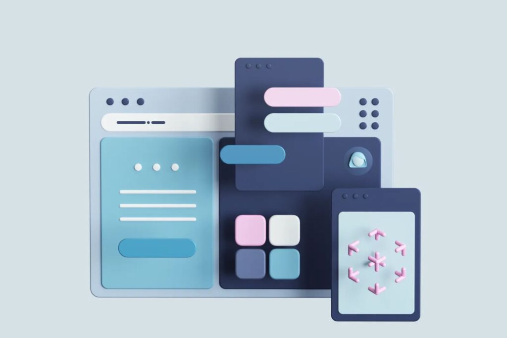 3D UI/UX Design