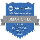 Dealer Satisfaction Award for SEO Services by DivingSales